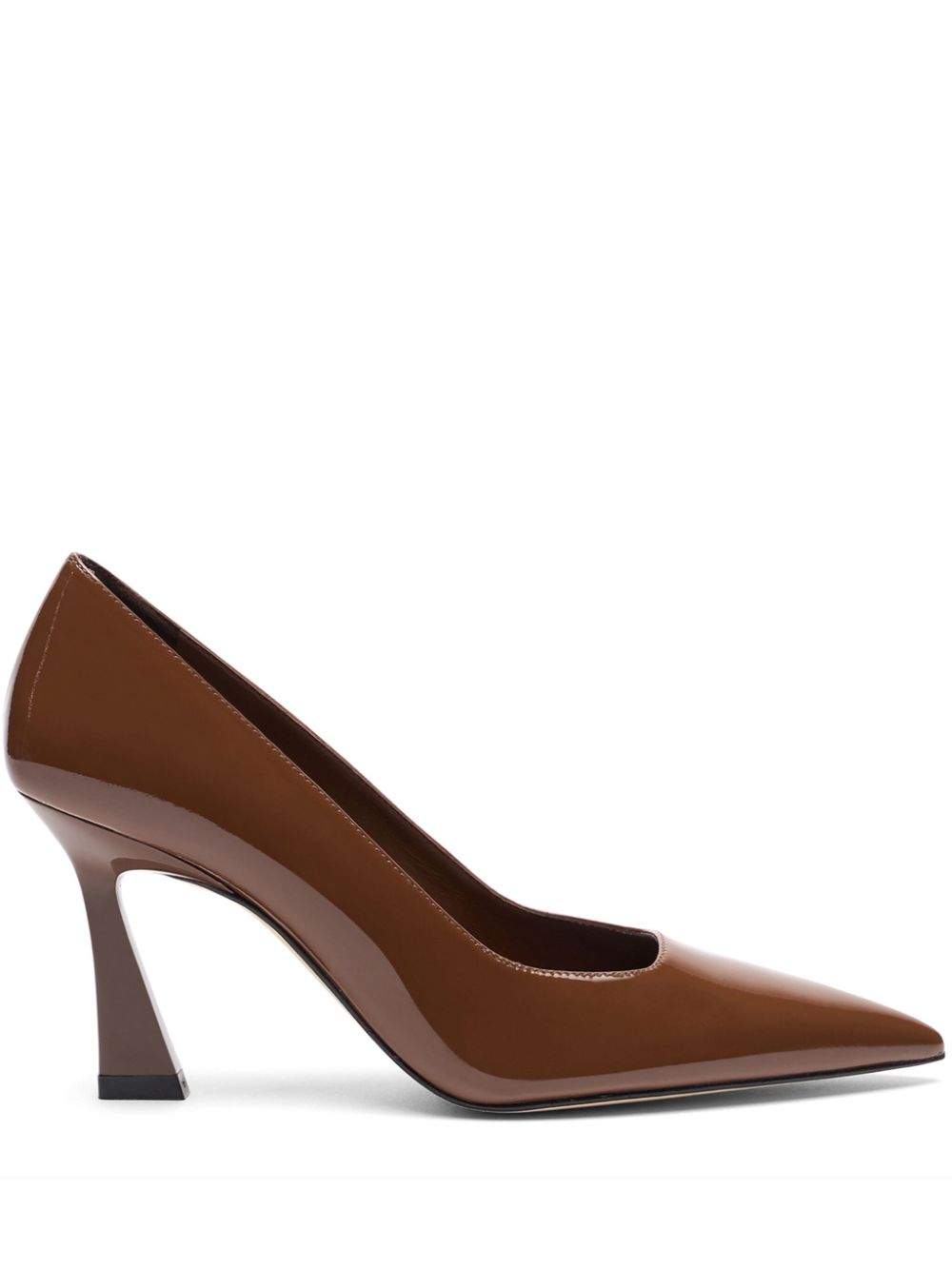 Stuart Weitzman 85mm Vinnie pumps - Brown von Stuart Weitzman