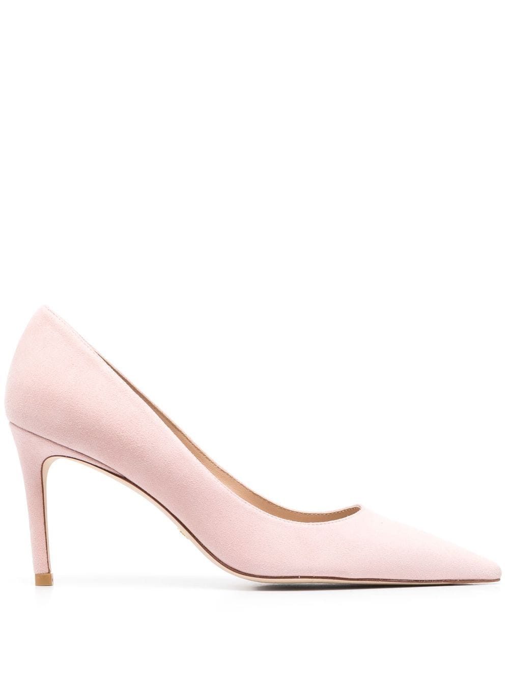 Stuart Weitzman 85mm suede pumps - Pink von Stuart Weitzman