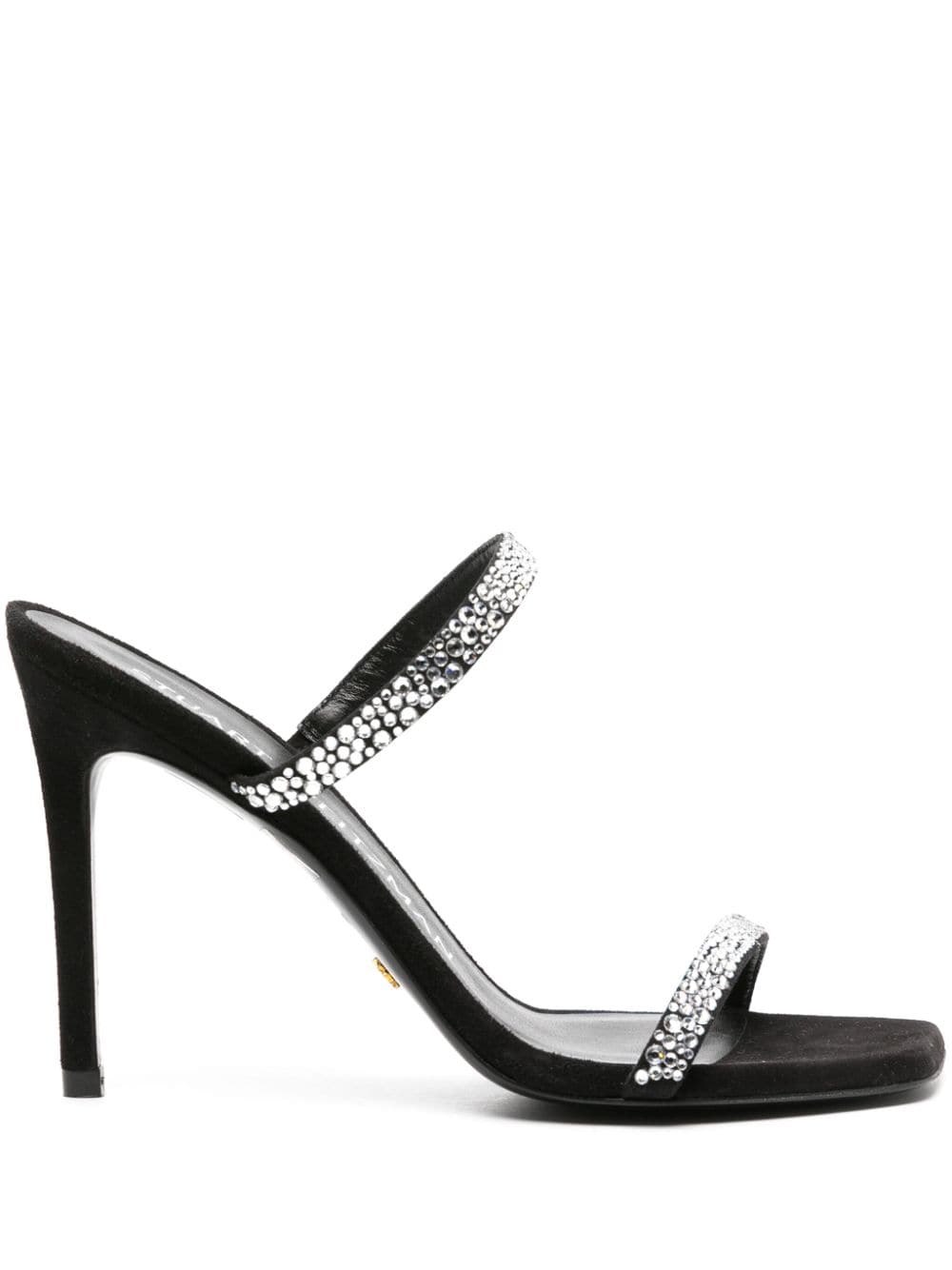 Stuart Weitzman Aleena Royale 100mm rhinestone mules - Black von Stuart Weitzman