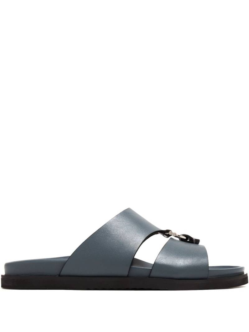 Stuart Weitzman Aylin leather sandals - Grey von Stuart Weitzman