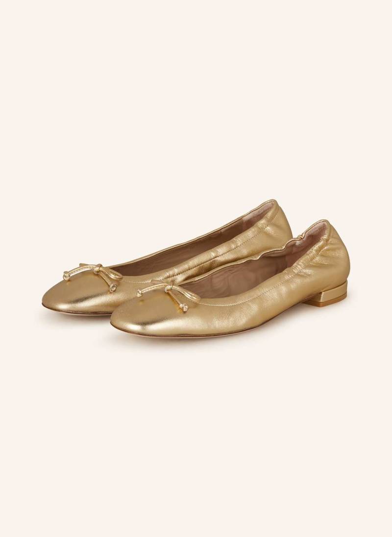 Stuart Weitzman Ballerinas Bria gold von Stuart Weitzman