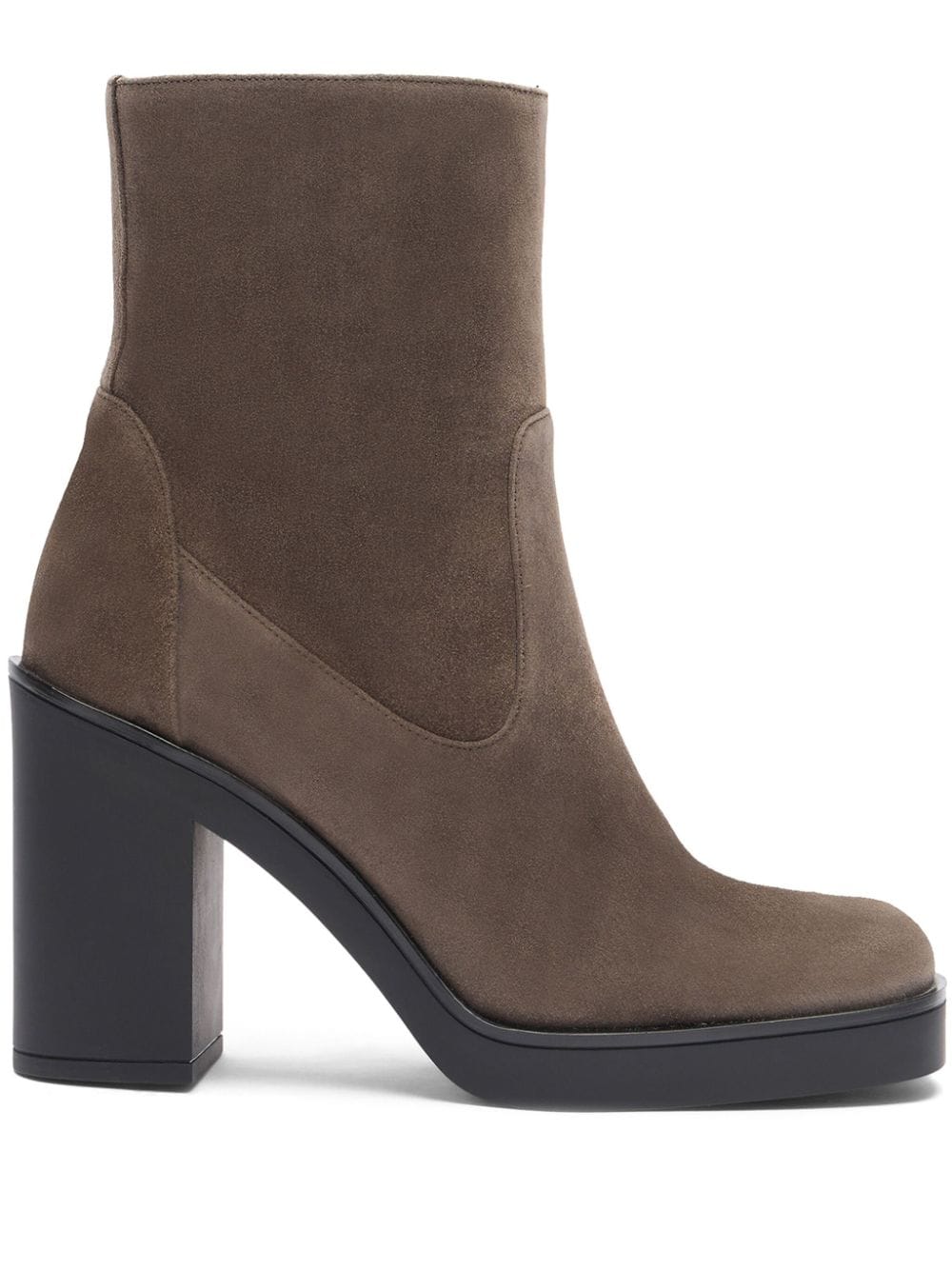 Stuart Weitzman Bethenny suede boots - Neutrals von Stuart Weitzman