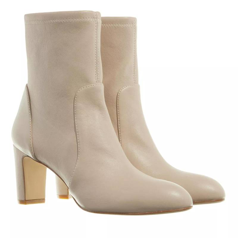 Stuart Weitzman Boots & Stiefeletten - Vida 75 Stretch Bootie - Gr. 39,5 (EU) - in Beige - für Damen von Stuart Weitzman