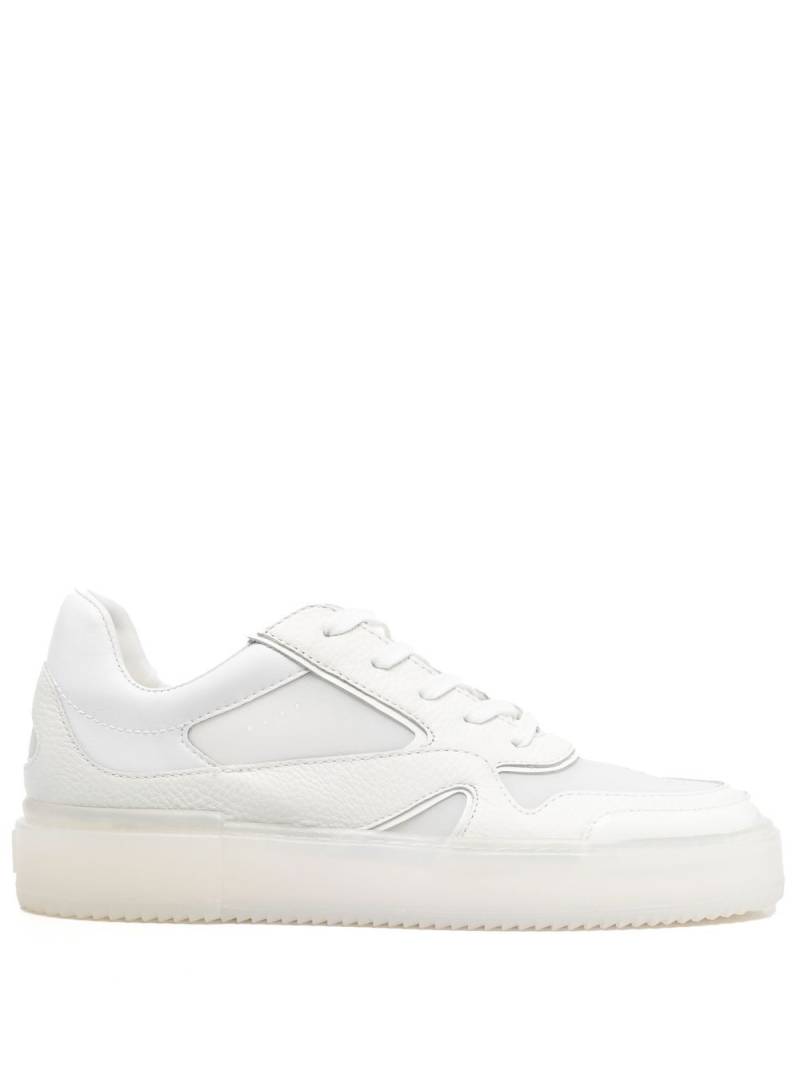 Stuart Weitzman Brooklyn leather sneakers - White von Stuart Weitzman