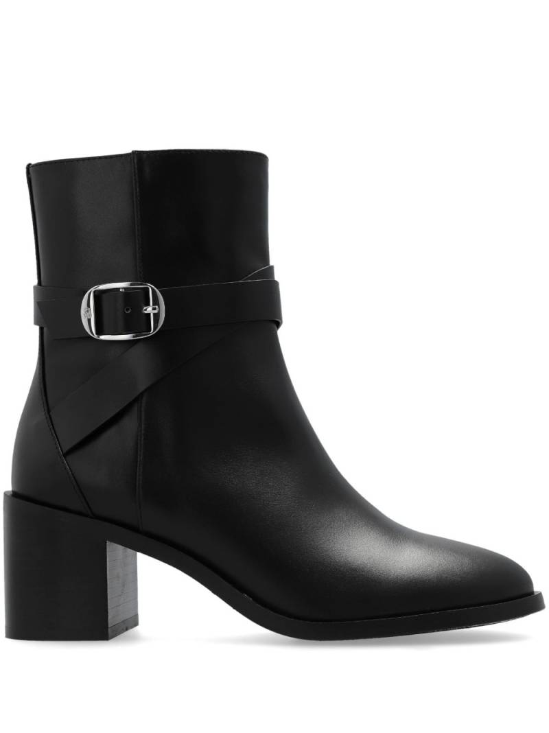 Stuart Weitzman Esme leather ankle boots - Black von Stuart Weitzman