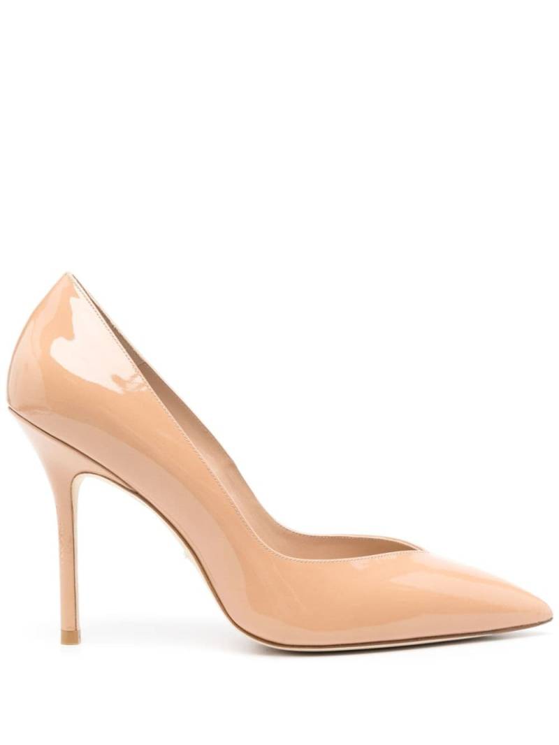 Stuart Weitzman Eva 100mm pumps - Neutrals von Stuart Weitzman