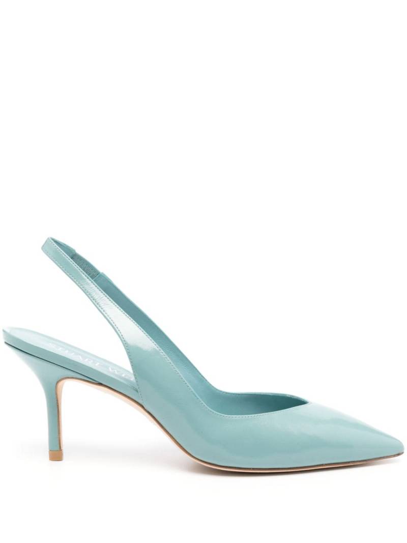 Stuart Weitzman Eva 75mm pumps - Blue von Stuart Weitzman