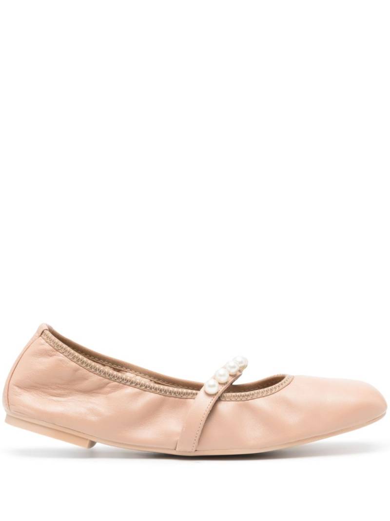 Stuart Weitzman Goldie ballerina shoes - Neutrals von Stuart Weitzman