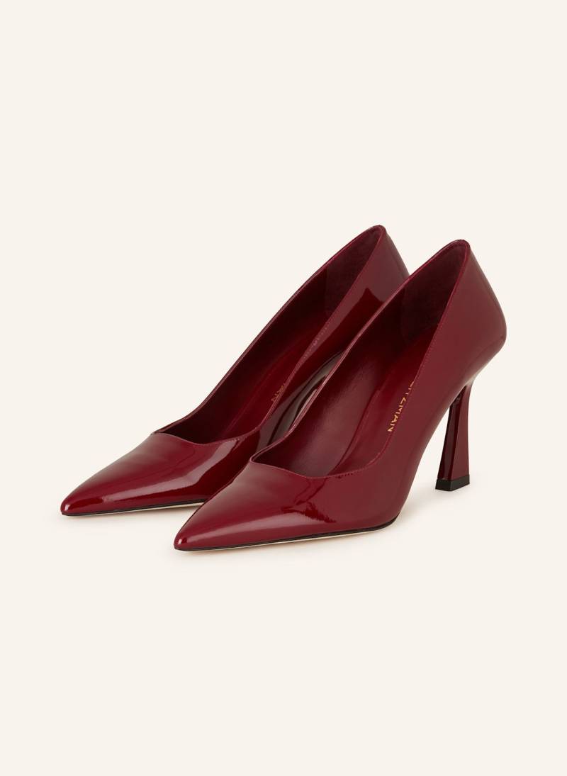 Stuart Weitzman Lackpumps Vinnie 85 rot von Stuart Weitzman