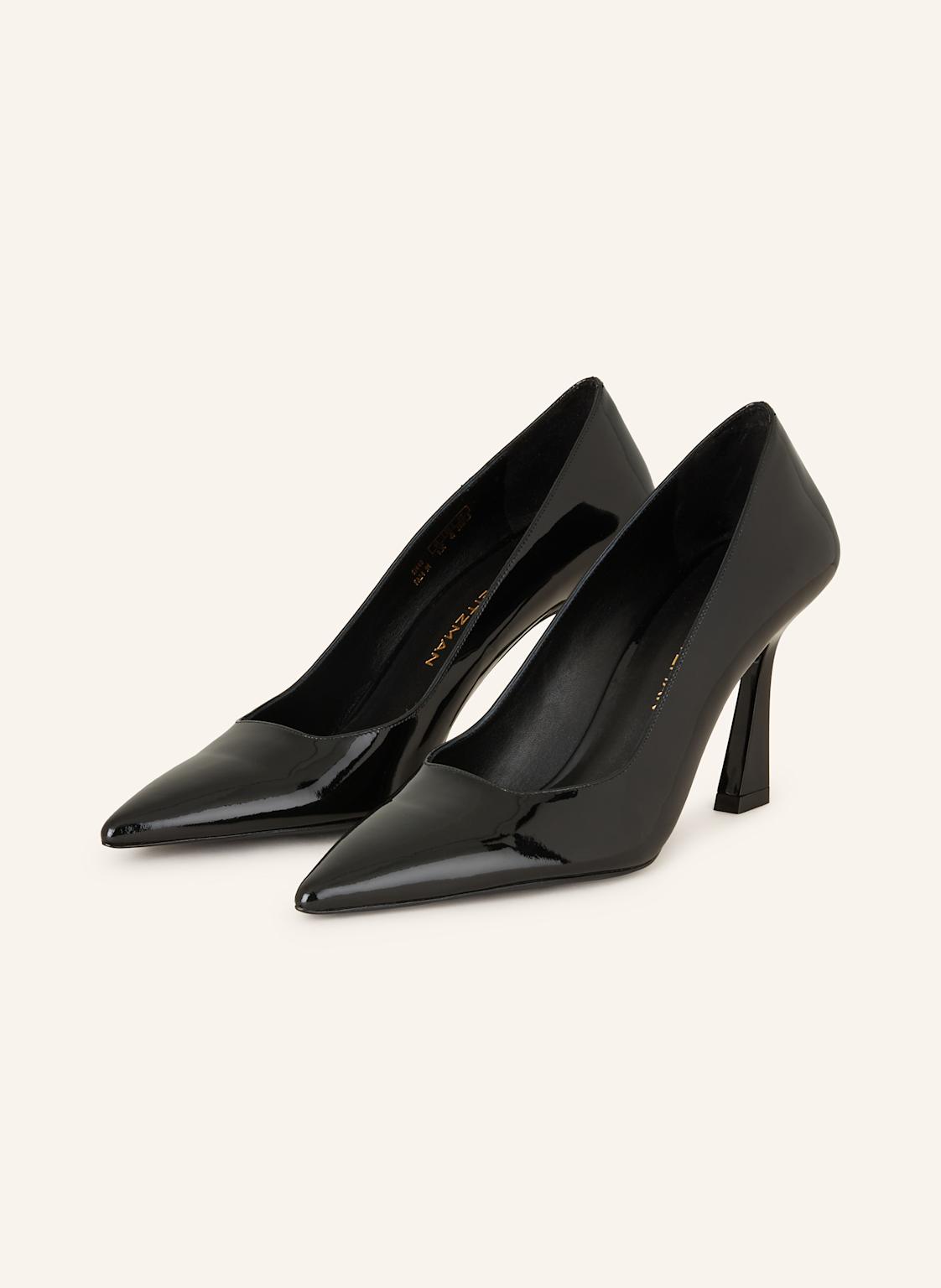 Stuart Weitzman Lackpumps Vinnie 85 schwarz von Stuart Weitzman