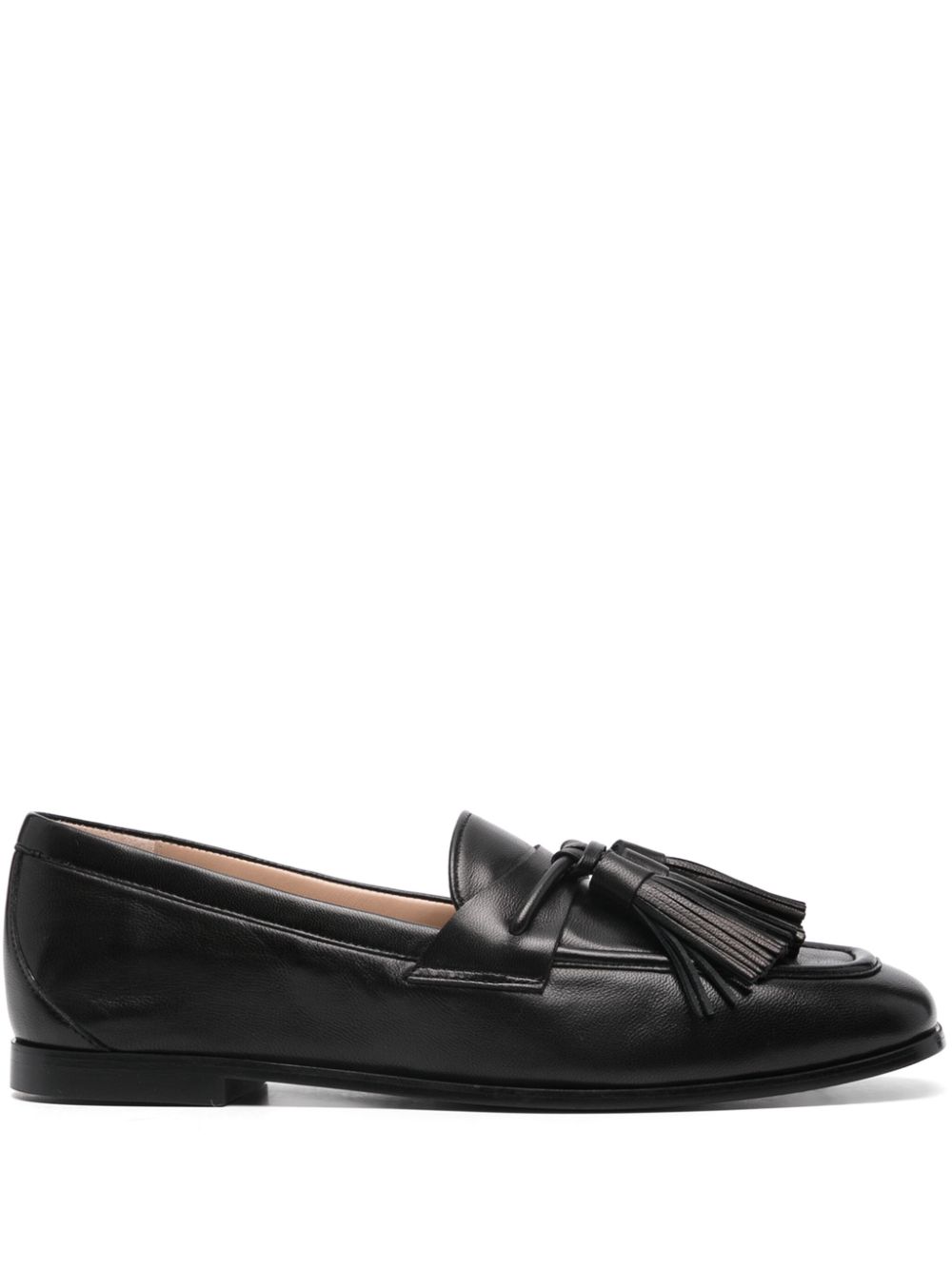 Stuart Weitzman Lindi tassel-detailed loafers - Black von Stuart Weitzman