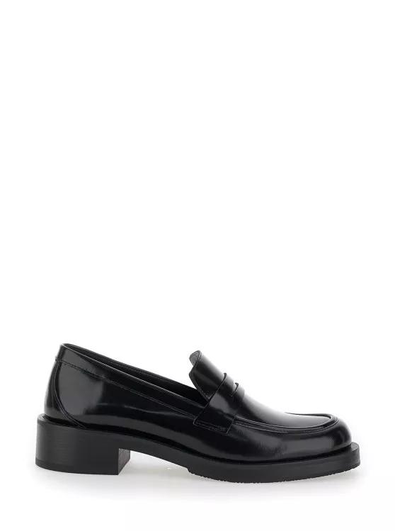 Stuart Weitzman Loafers & Ballerinas - Palmer Bold Loafer - Gr. 41 (EU) - in Schwarz - für Damen von Stuart Weitzman