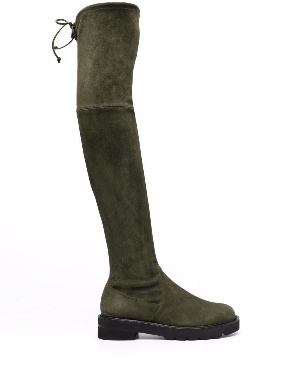 Stuart Weitzman Lowland Lift suede boots - Green von Stuart Weitzman