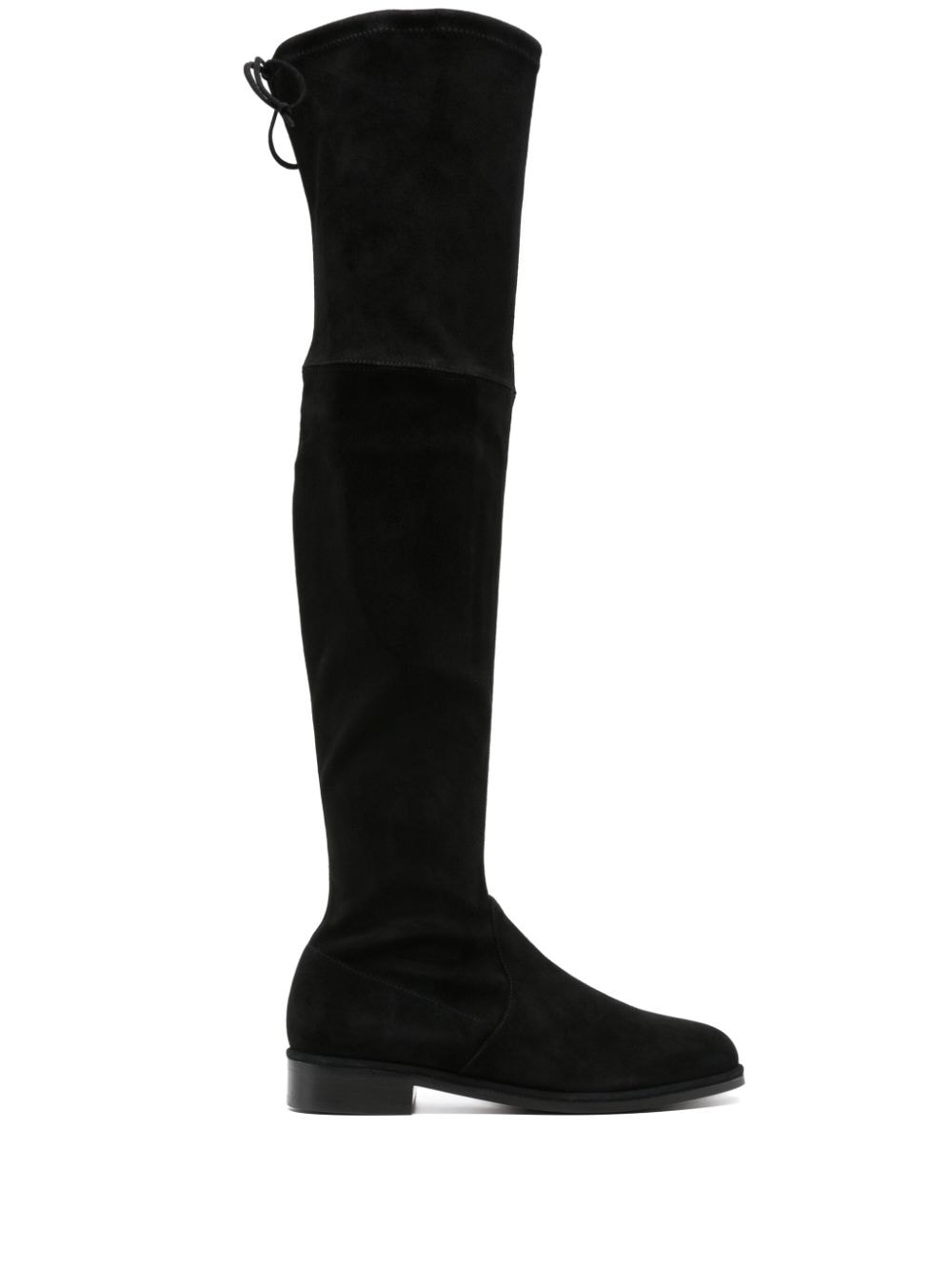 Stuart Weitzman Lowland thigh-high suede boots - Black von Stuart Weitzman