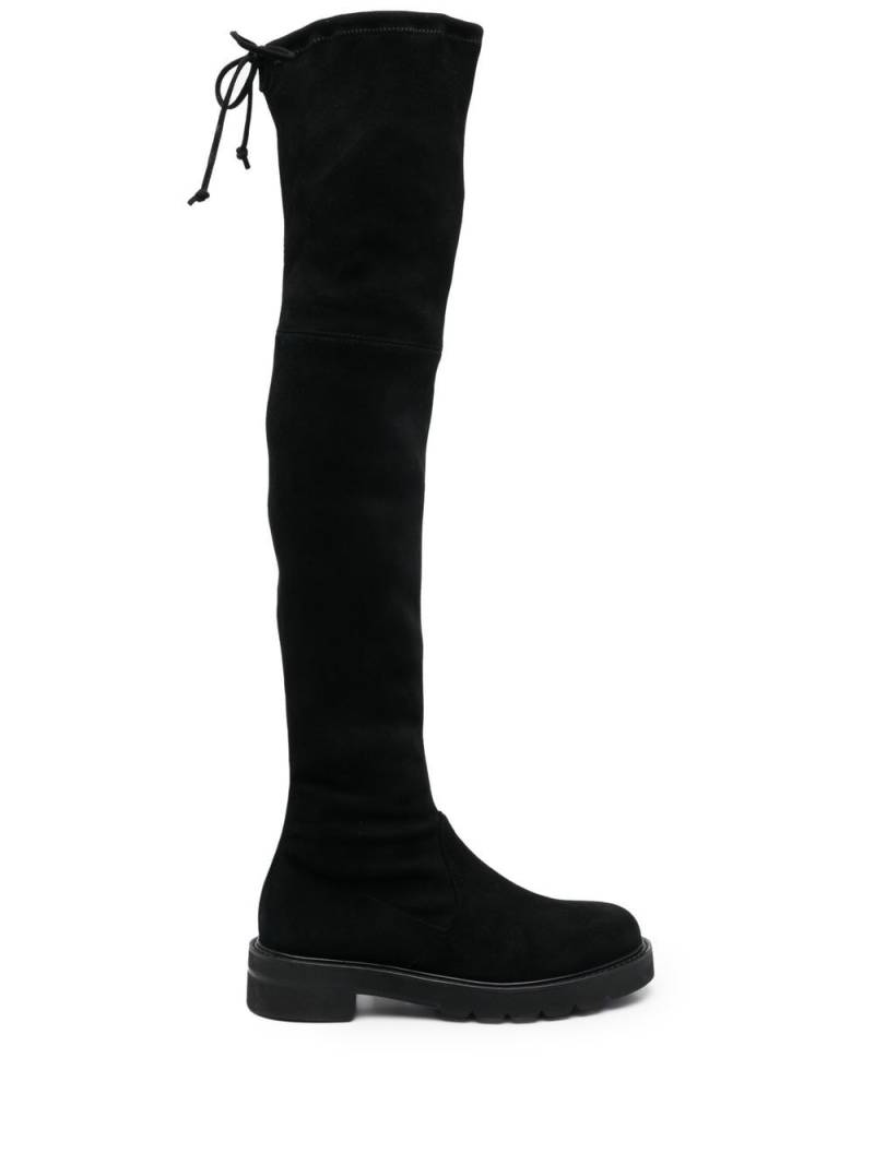 Stuart Weitzman Lowland Lift thigh-high boots - Black von Stuart Weitzman