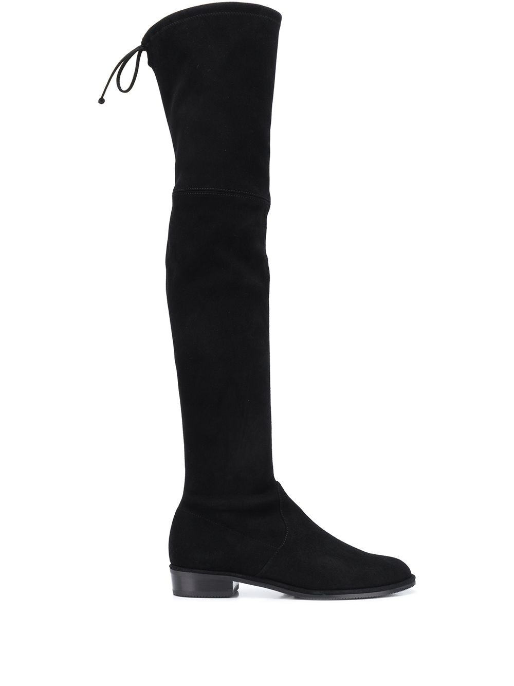 Stuart Weitzman Lowland knee-high leather boots - Black von Stuart Weitzman