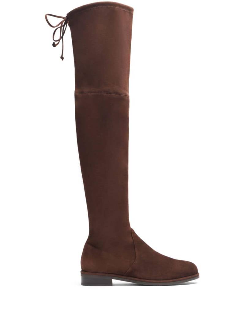 Stuart Weitzman Lowland over-the-knee boots - Brown von Stuart Weitzman