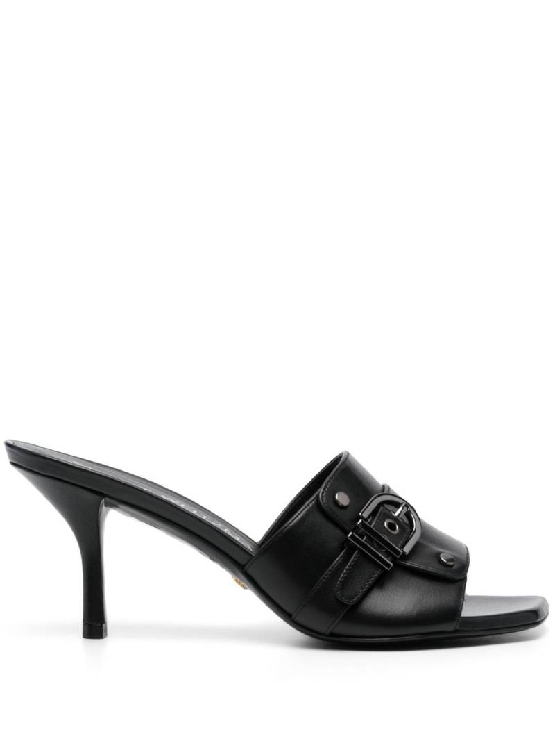 Stuart Weitzman Maverick 75mm leather mules - Black von Stuart Weitzman