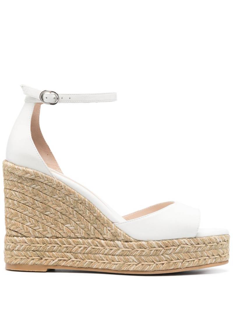 Stuart Weitzman NudistCurve wedge espadrilles - White von Stuart Weitzman