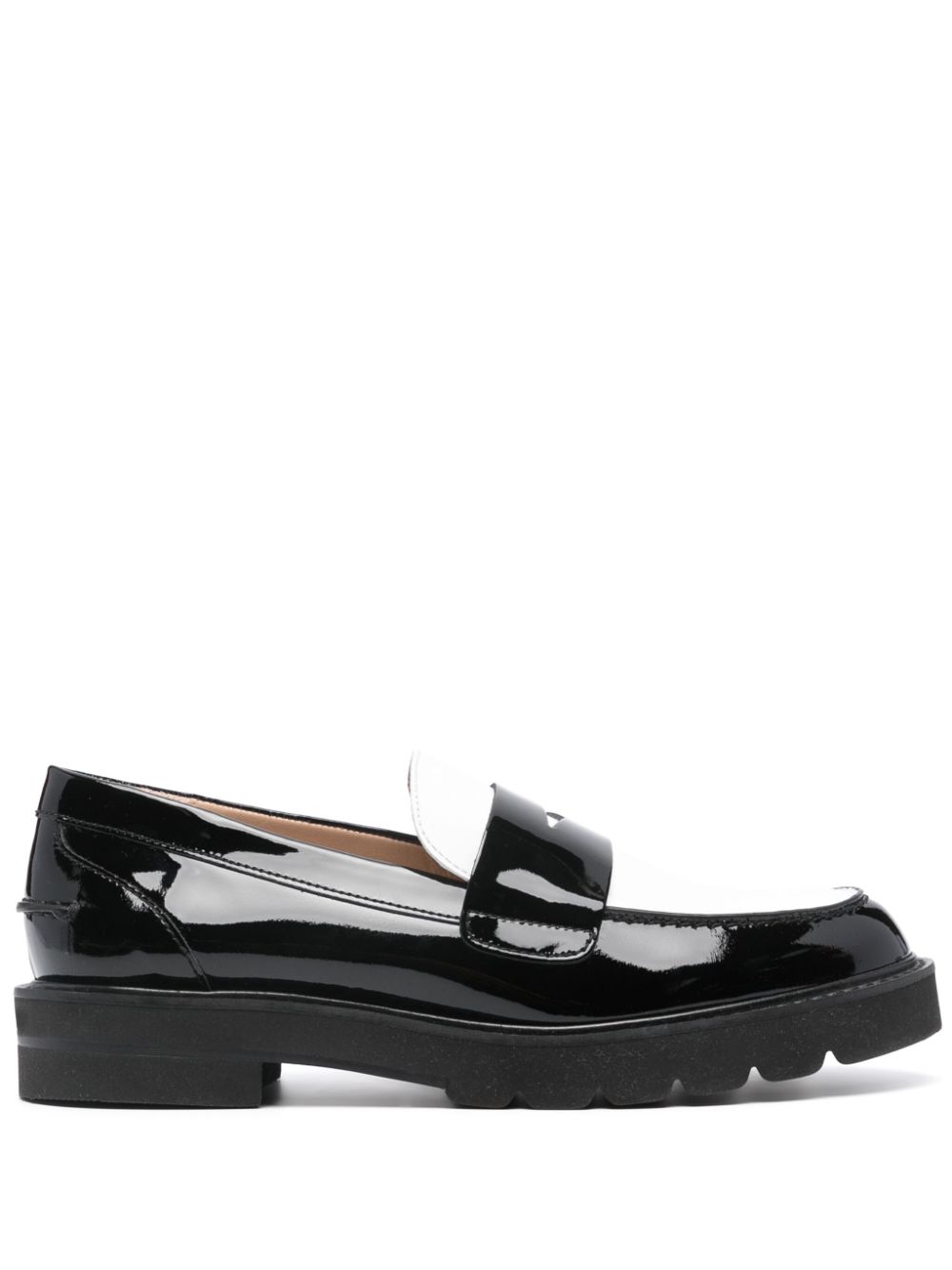 Stuart Weitzman Palmer leather loafers - Black von Stuart Weitzman