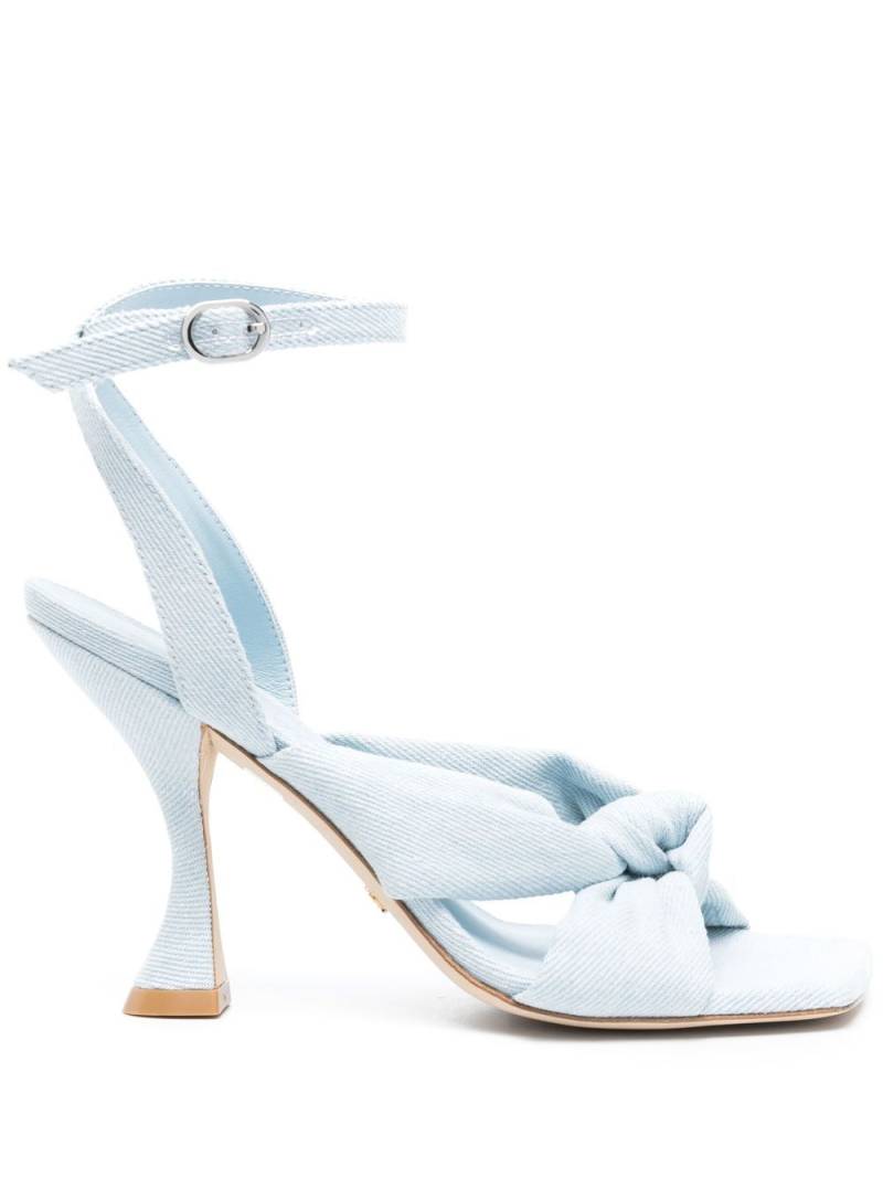 Stuart Weitzman Playa Angle Strap 100 sandals - Blue von Stuart Weitzman