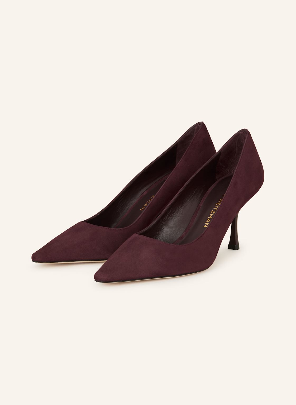 Stuart Weitzman Pumps Naomi 75 rot von Stuart Weitzman