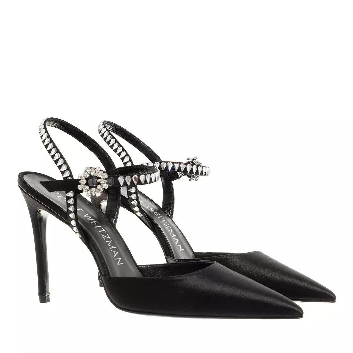 Stuart Weitzman Pumps & High Heels - Gemcut 100 Ankle Strap Pump - Gr. 41 (EU) - in Schwarz - für Damen von Stuart Weitzman