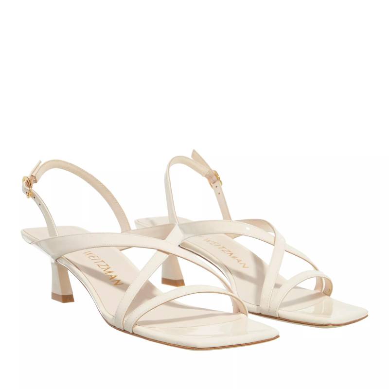 Stuart Weitzman Sandalen - Oasis 50 Slingback Sandal - Gr. 36 (EU) - in Creme - für Damen von Stuart Weitzman