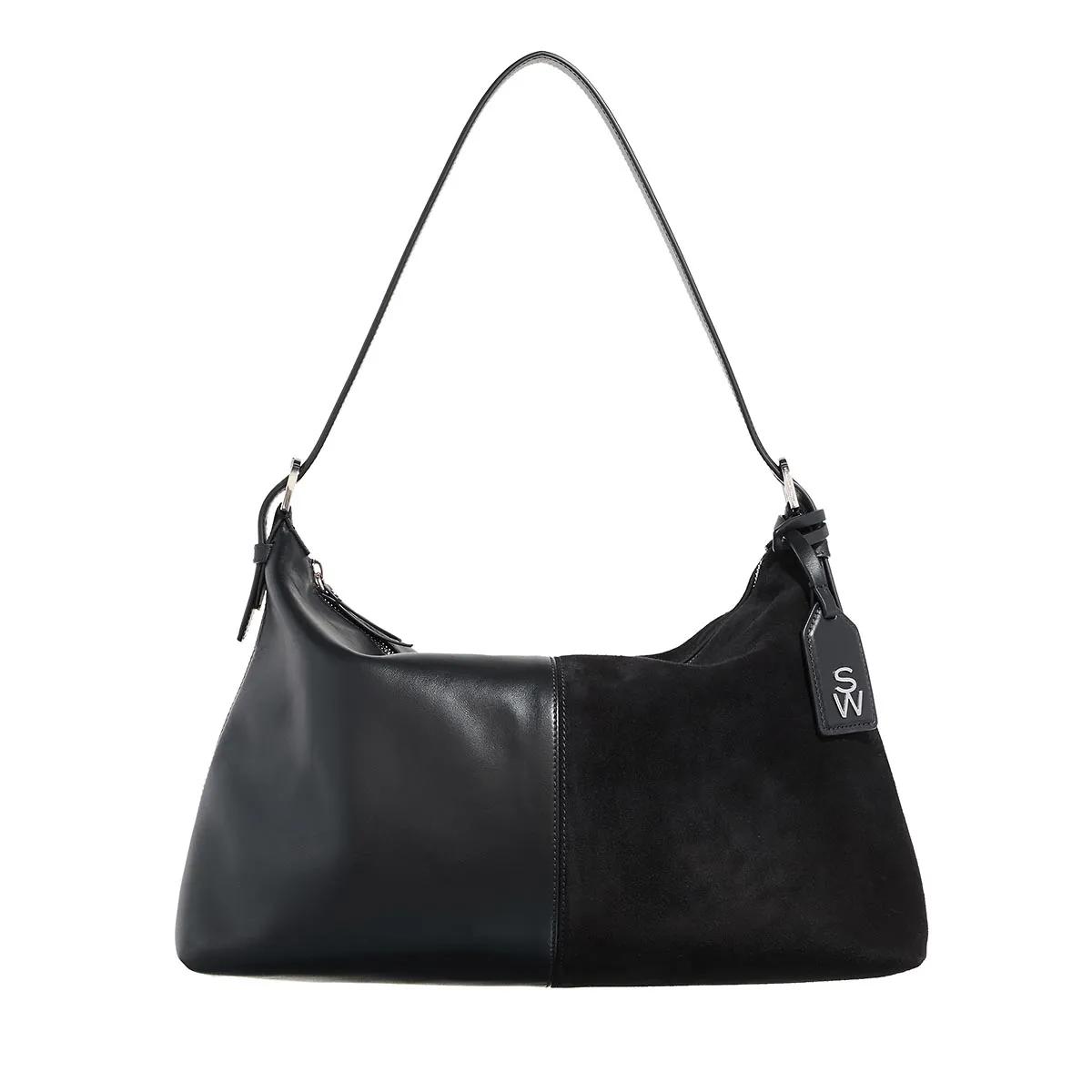 Stuart Weitzman Schultertasche - Stuart 5050 Shoulder Bag - Gr. unisize - in Schwarz - für Damen von Stuart Weitzman