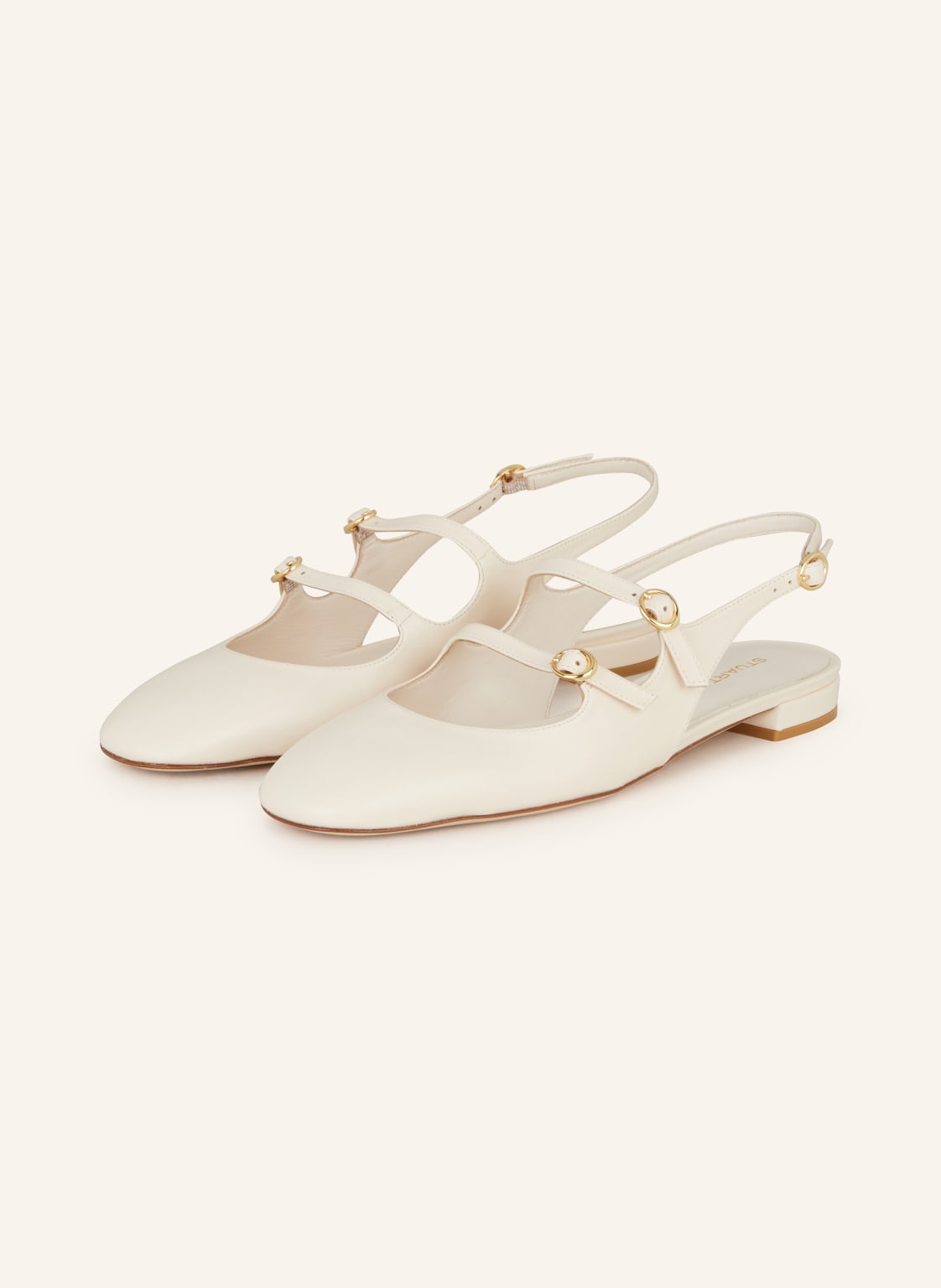 Stuart Weitzman Slingballerinas Benni Mj beige von Stuart Weitzman