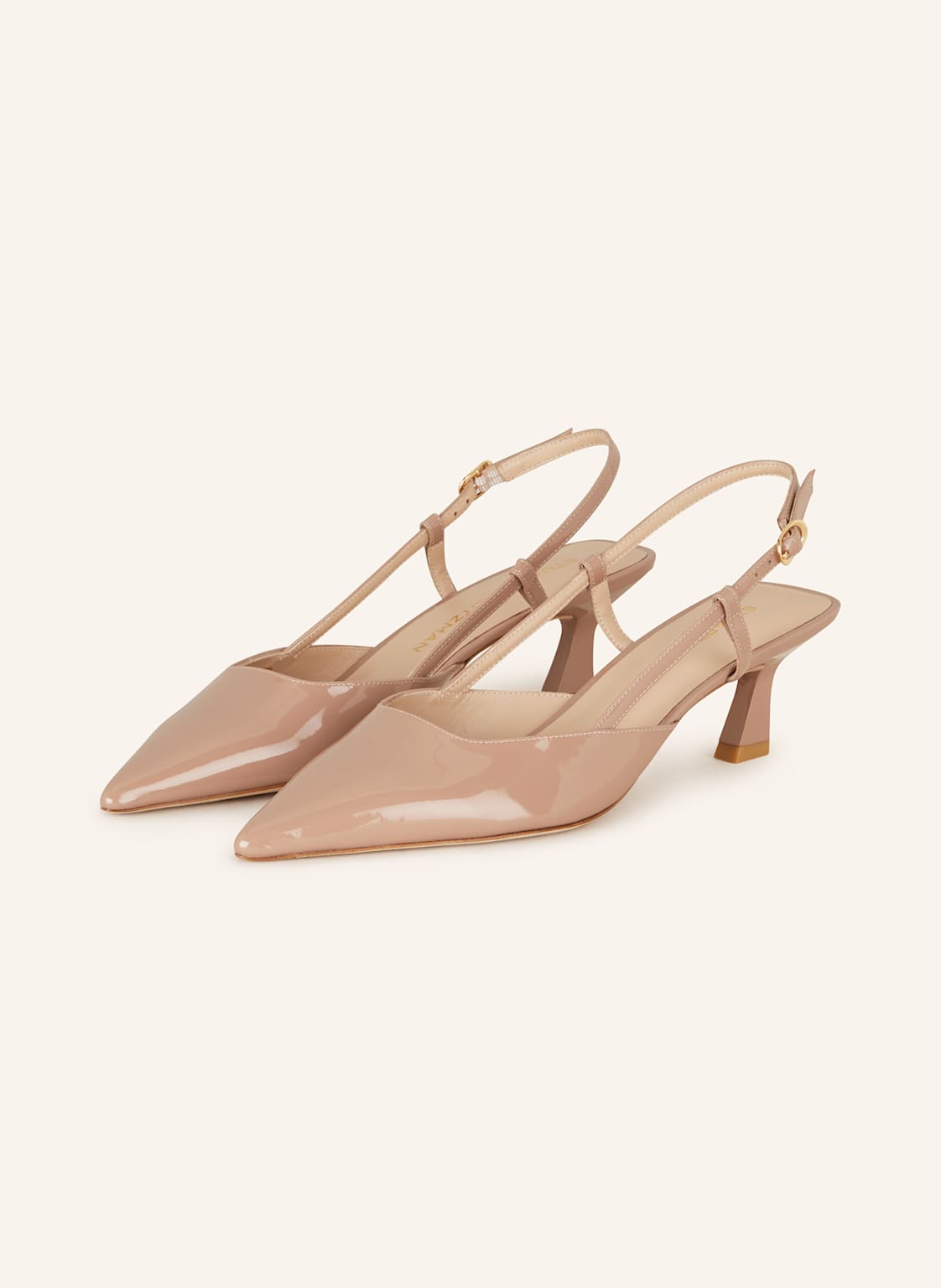 Stuart Weitzman Slingpumps Vinnie 50 beige von Stuart Weitzman