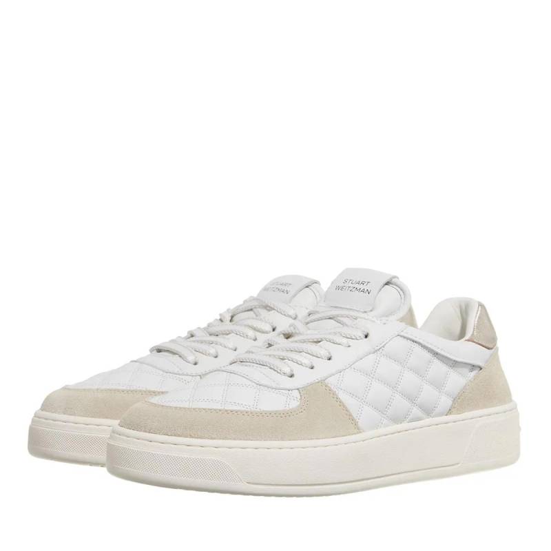 Stuart Weitzman Sneaker - SW Courtside Sleek Sneaker - Gr. 36 (EU) - in Weiß - für Damen von Stuart Weitzman