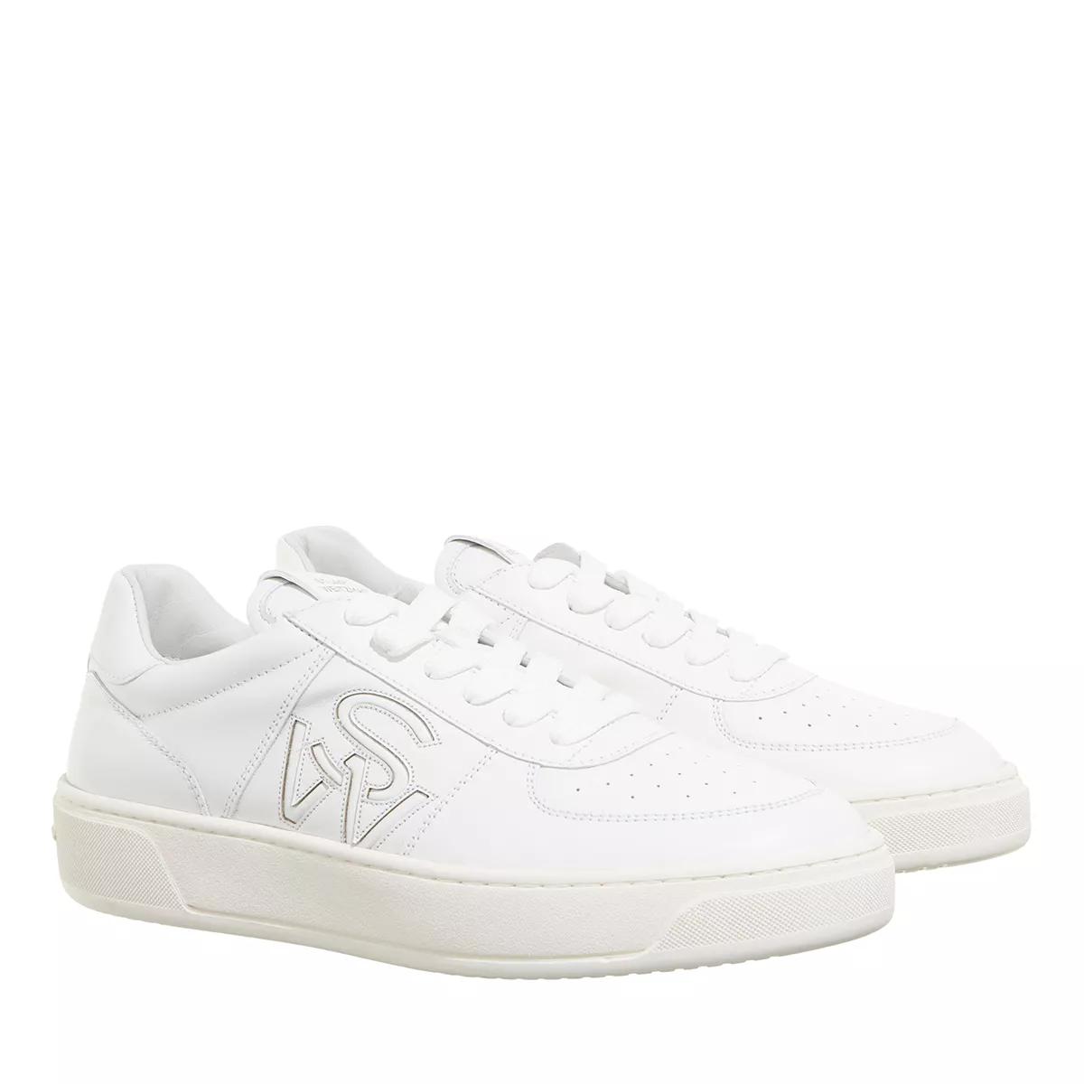 Stuart Weitzman Sneakers - SW COURTSIDE LOGO SNEAKER - Gr. 38 (EU) - in Weiß - für Damen von Stuart Weitzman