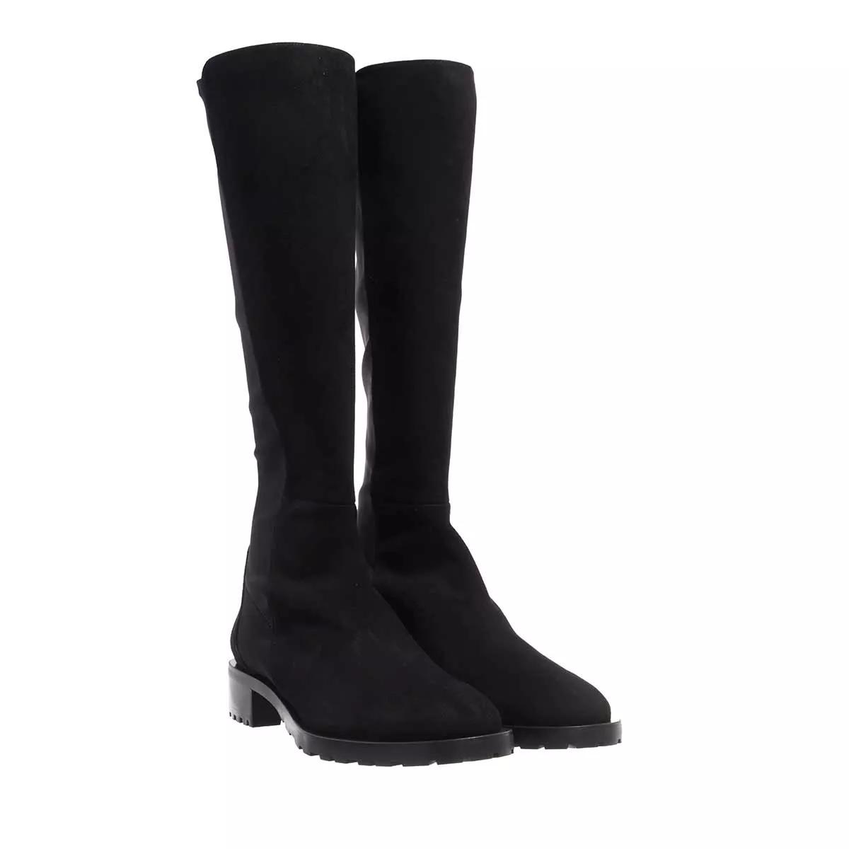 Stuart Weitzman Stiefel & Boots - 5053 Knee-High Lug Boot - Gr. 38 (EU) - in Schwarz - für Damen von Stuart Weitzman