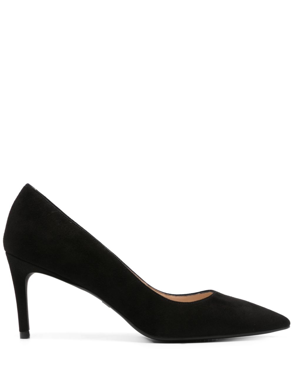 Stuart Weitzman Stuart 75mm suede pumps - Black von Stuart Weitzman