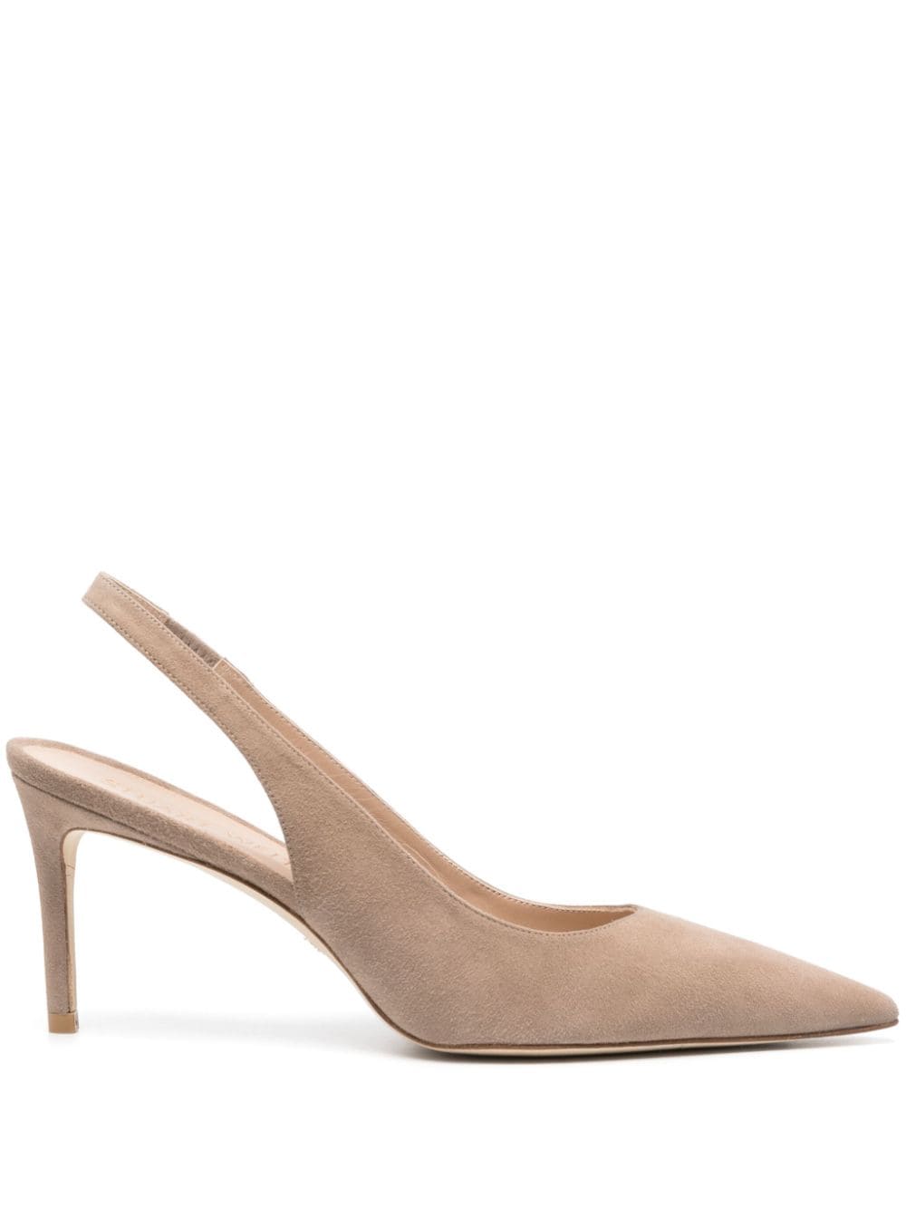 Stuart Weitzman Stuart 75mm suede pumps - Brown von Stuart Weitzman