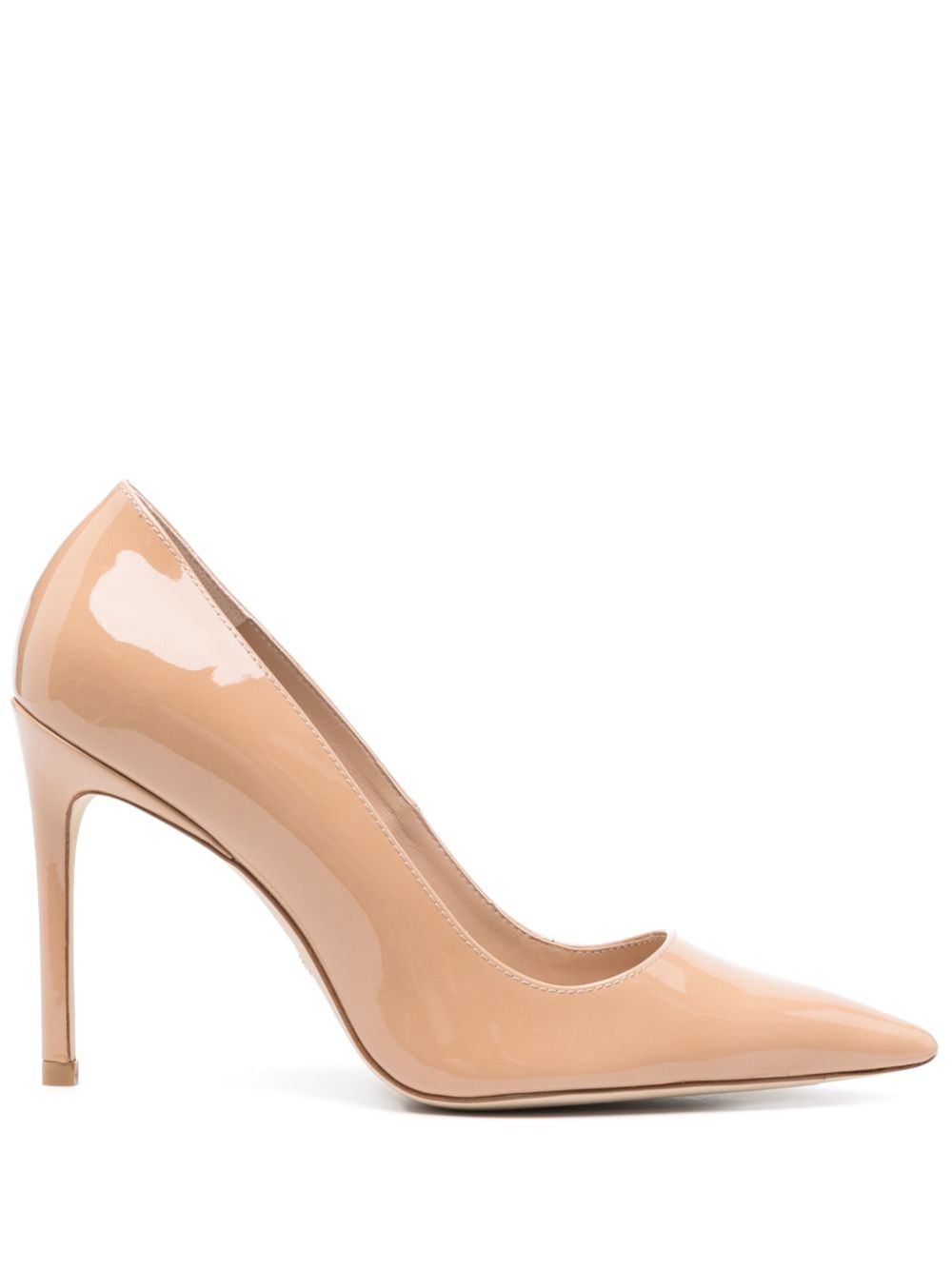 Stuart Weitzman Stuart 85mm leather pumps - Neutrals von Stuart Weitzman