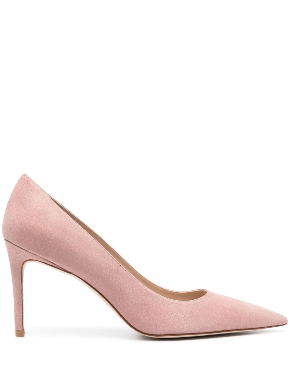 Stuart Weitzman Stuart 95mm suede pumps - Pink von Stuart Weitzman