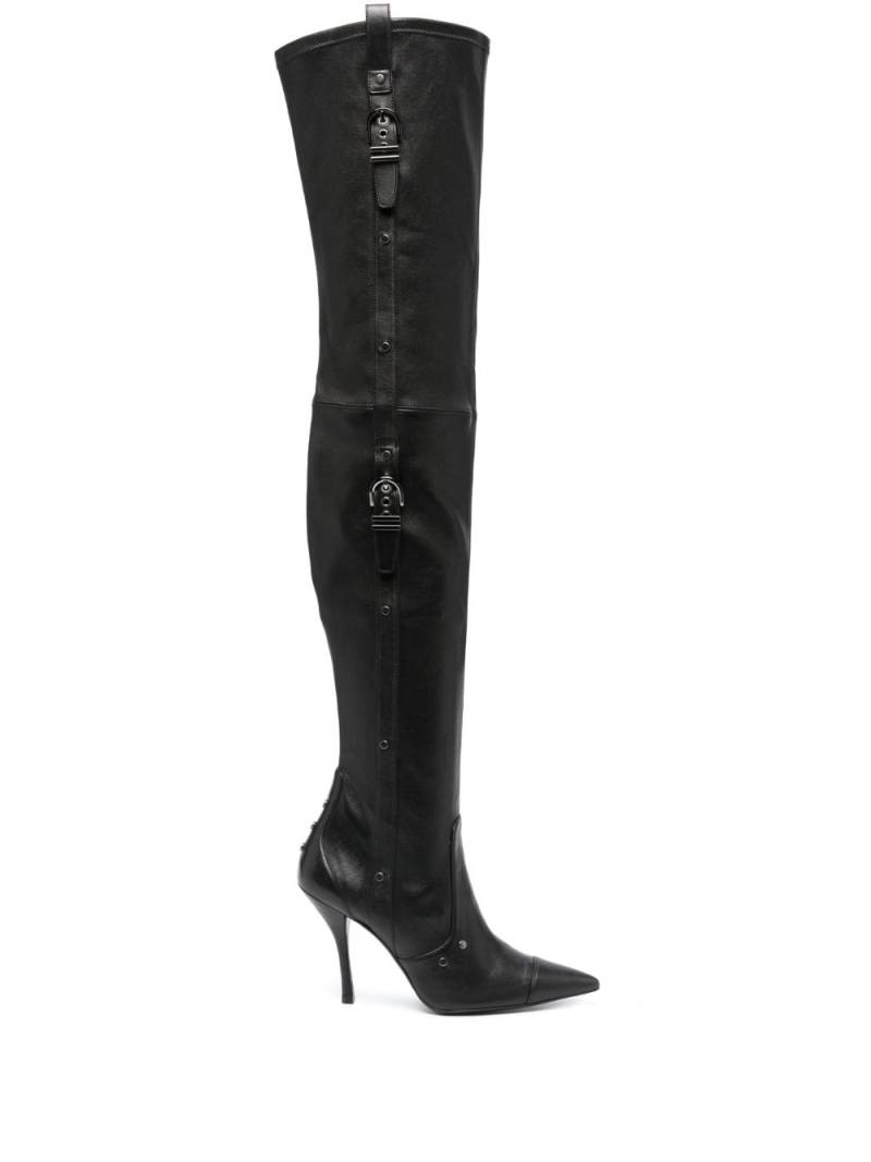 Stuart Weitzman Ultrastuart Maverick 110mm leather boots - Black von Stuart Weitzman