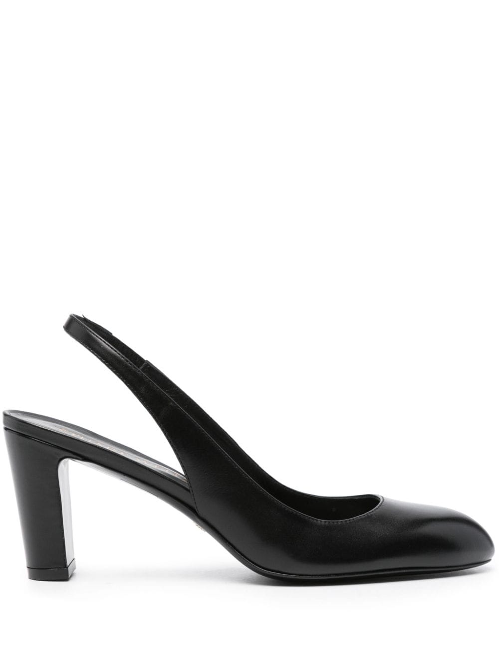 Stuart Weitzman Vida 75mm leather pumps - Black von Stuart Weitzman