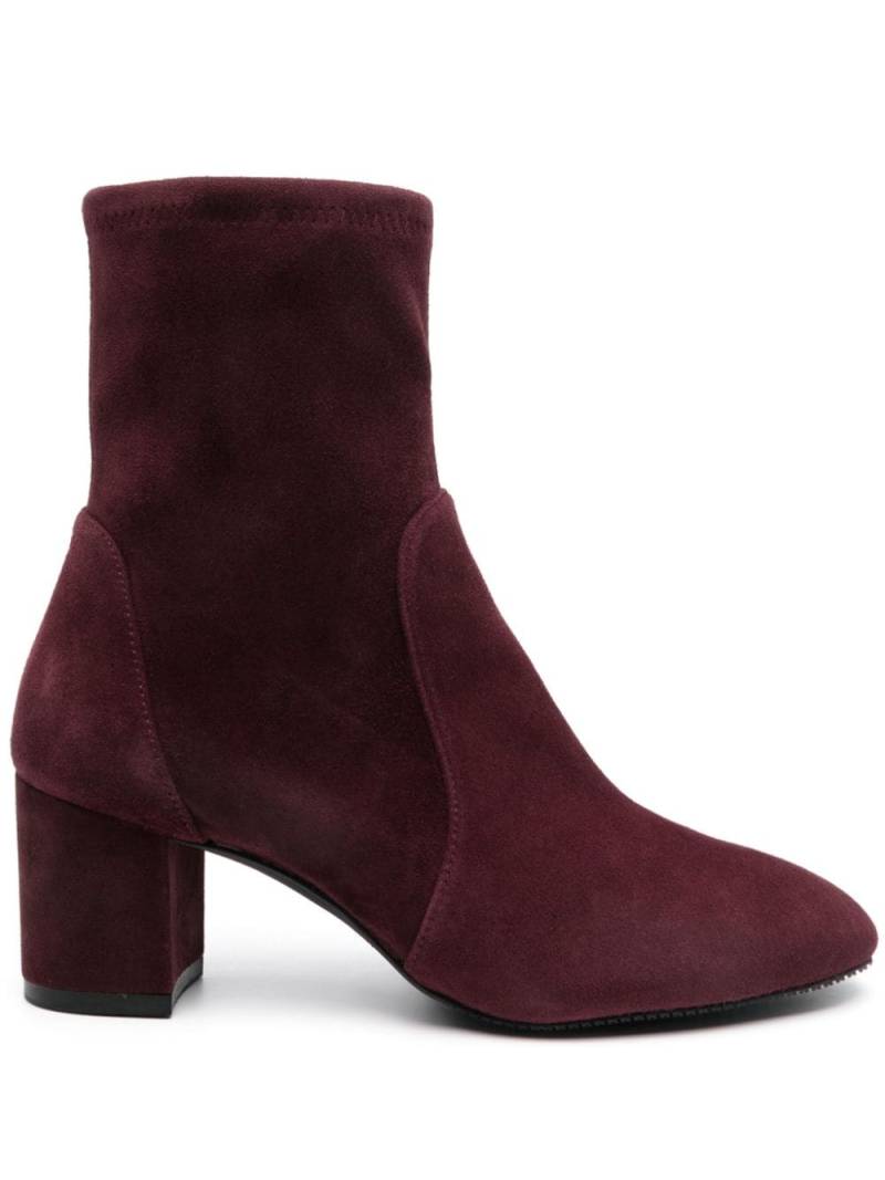 Stuart Weitzman Yuliana 60mm boots - Red von Stuart Weitzman