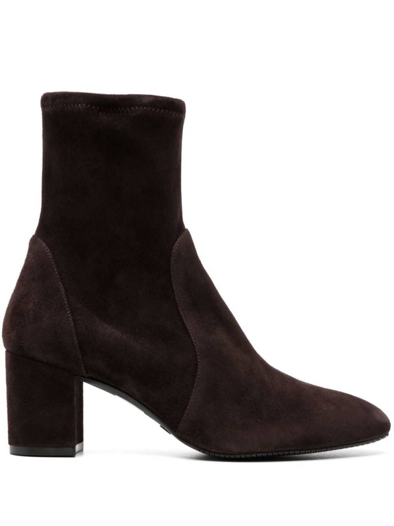 Stuart Weitzman Yuliana 80mm suede ankle boots - Brown von Stuart Weitzman