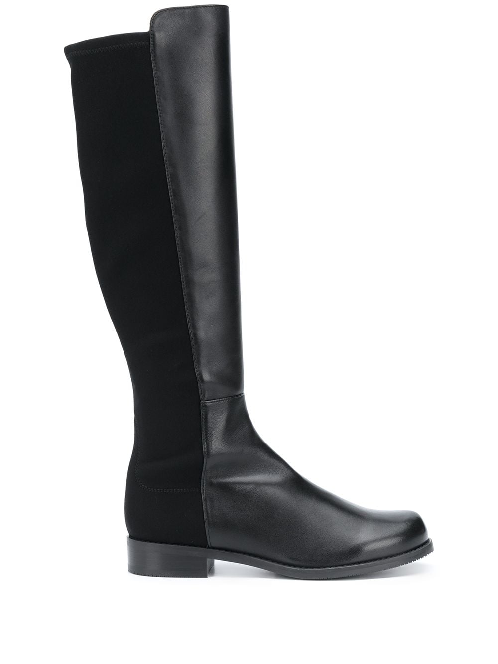 Stuart Weitzman contrast knee-high boots - Black von Stuart Weitzman