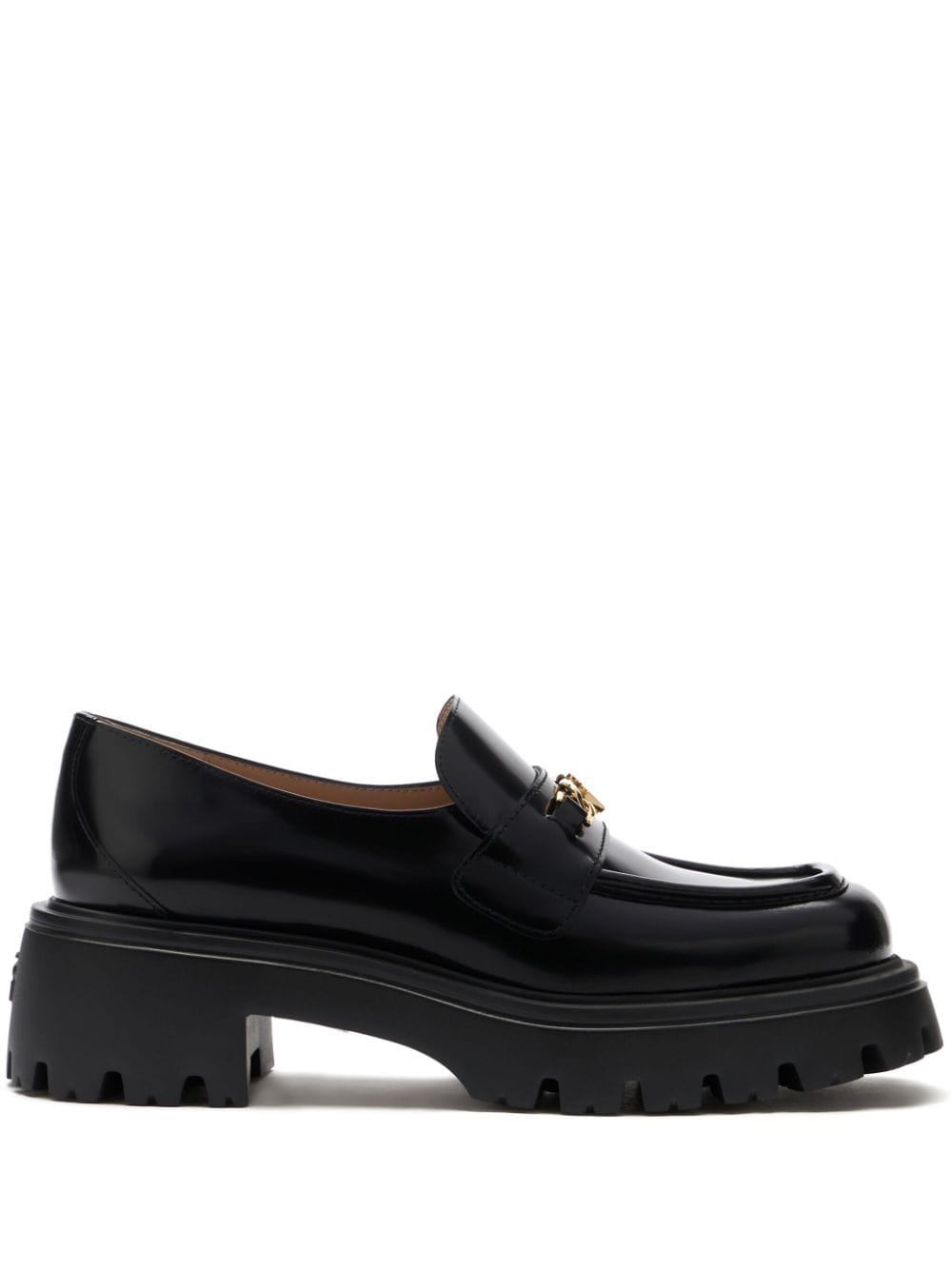 Stuart Weitzman leather loafers - Black von Stuart Weitzman