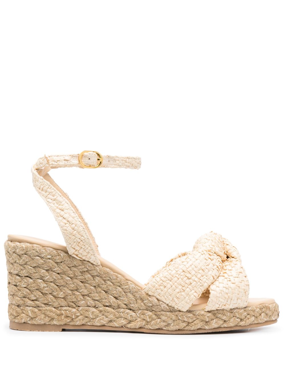 Stuart Weitzman padded wedge espadrilles - Neutrals von Stuart Weitzman