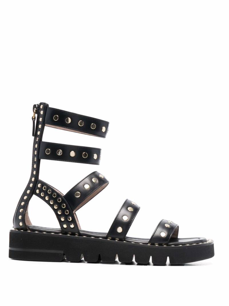 Stuart Weitzman stud-embellished open-toe sandals - Black von Stuart Weitzman