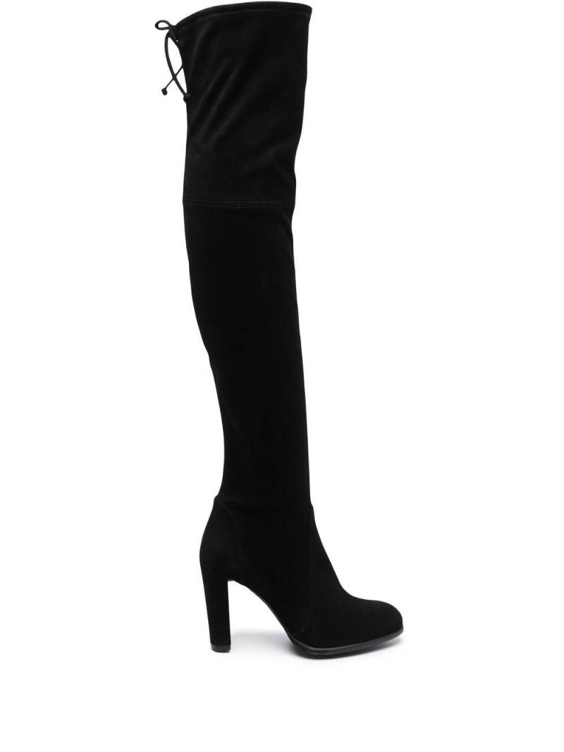 Stuart Weitzman thigh-high suede boots - Black von Stuart Weitzman