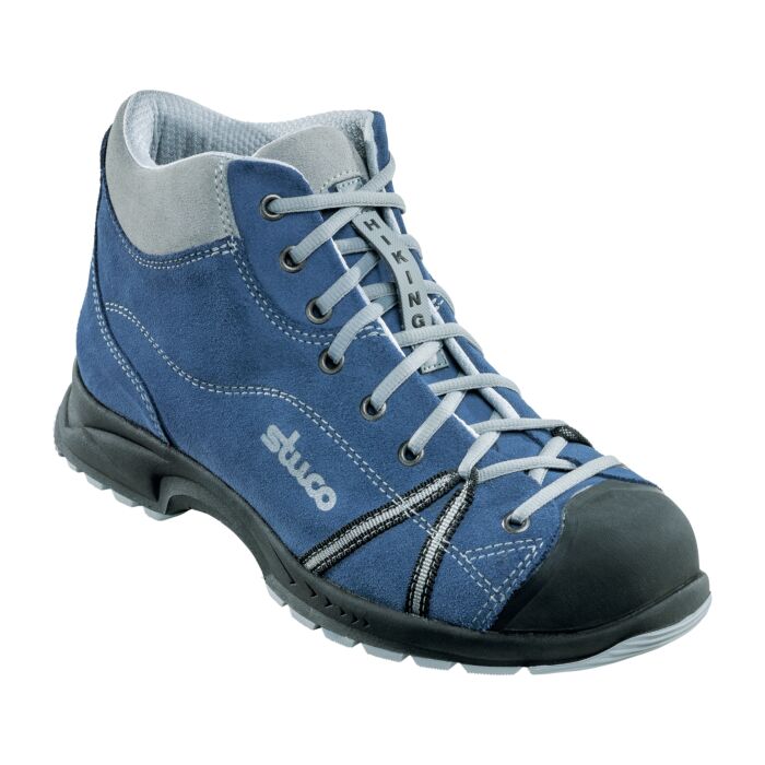 Stuco Sicherheitsschuh Hiking High blau, 36 von Stuco