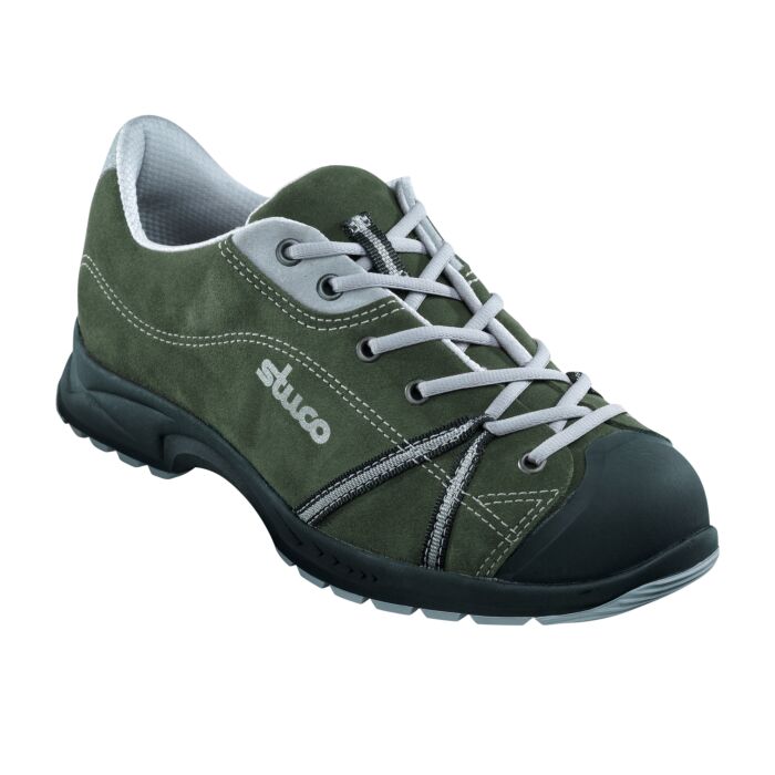 Stuco Sicherheitsschuh Hiking Low, olive, 36 von Stuco