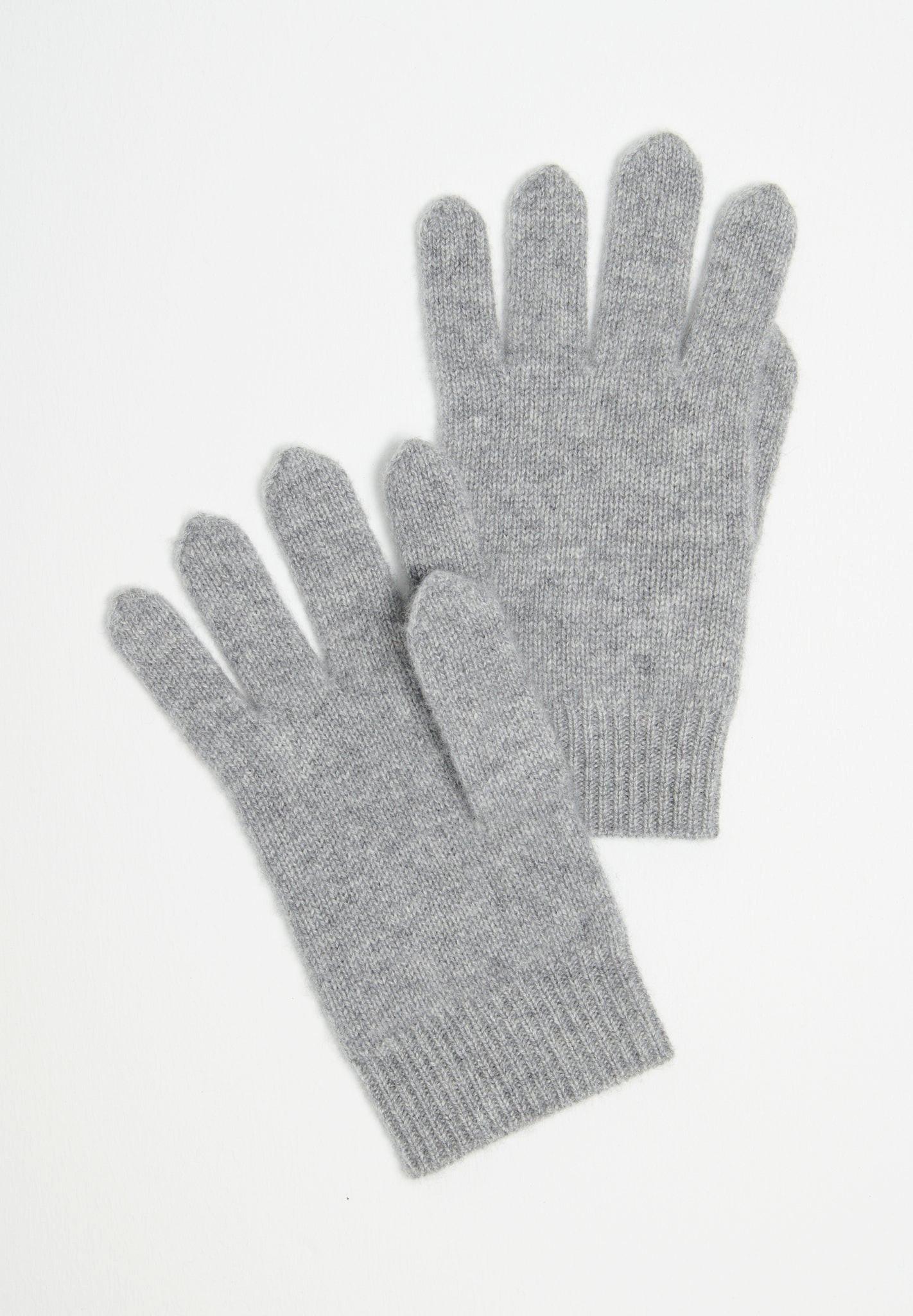 Handschuhe 4-fädig - 100 Kaschmir Herren Grau ONE SIZE von Studio Cashmere8